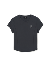 Women's Slim Crop Cap Sleeve T-shirt