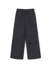 Women's GORPCORE Glossy High Waist Cargo Wide Flare Pants