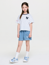 STREET BASIC STRIPED DENIM T-shirt SET(Girl's)