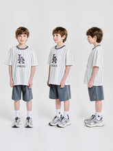 Varsity Striped T-shirt Set