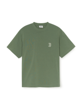 Basic Street Cursive Over Fit T-shirt