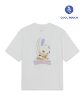 Bunny Back Graphic Over Fit T-shirt