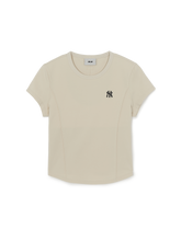 Women's Slim Crop Cap Sleeve T-shirt