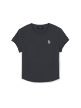 Women's Slim Crop Cap Sleeve T-shirt