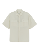 Street Vintage Washing Cotton Blend Short Sleeves Shirts