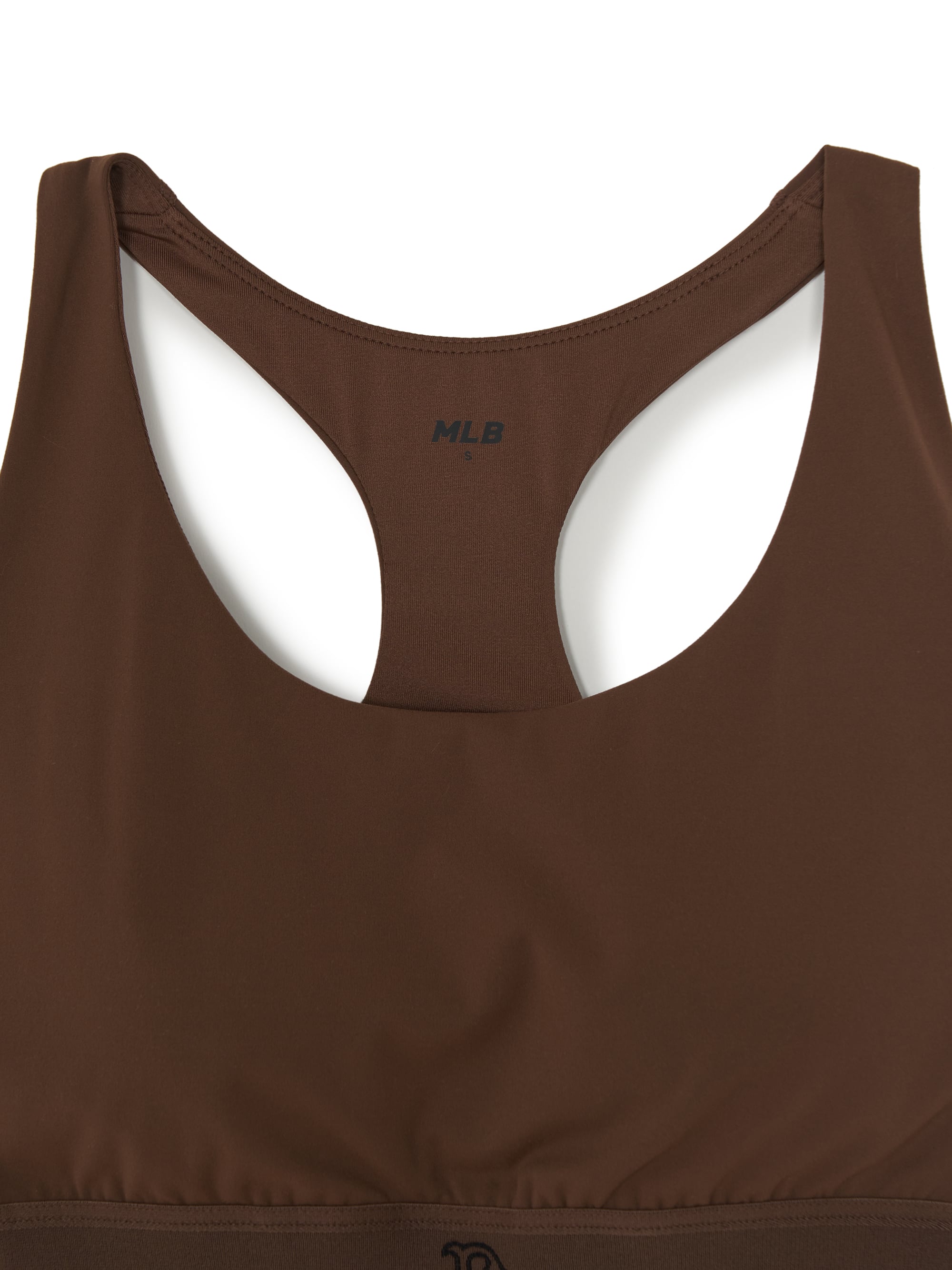 Women's Basic Band Logo Point Crop Top